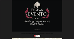 Desktop Screenshot of elgranevento.com.mx